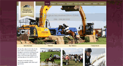 Desktop Screenshot of burghamhorsetrials.co.uk